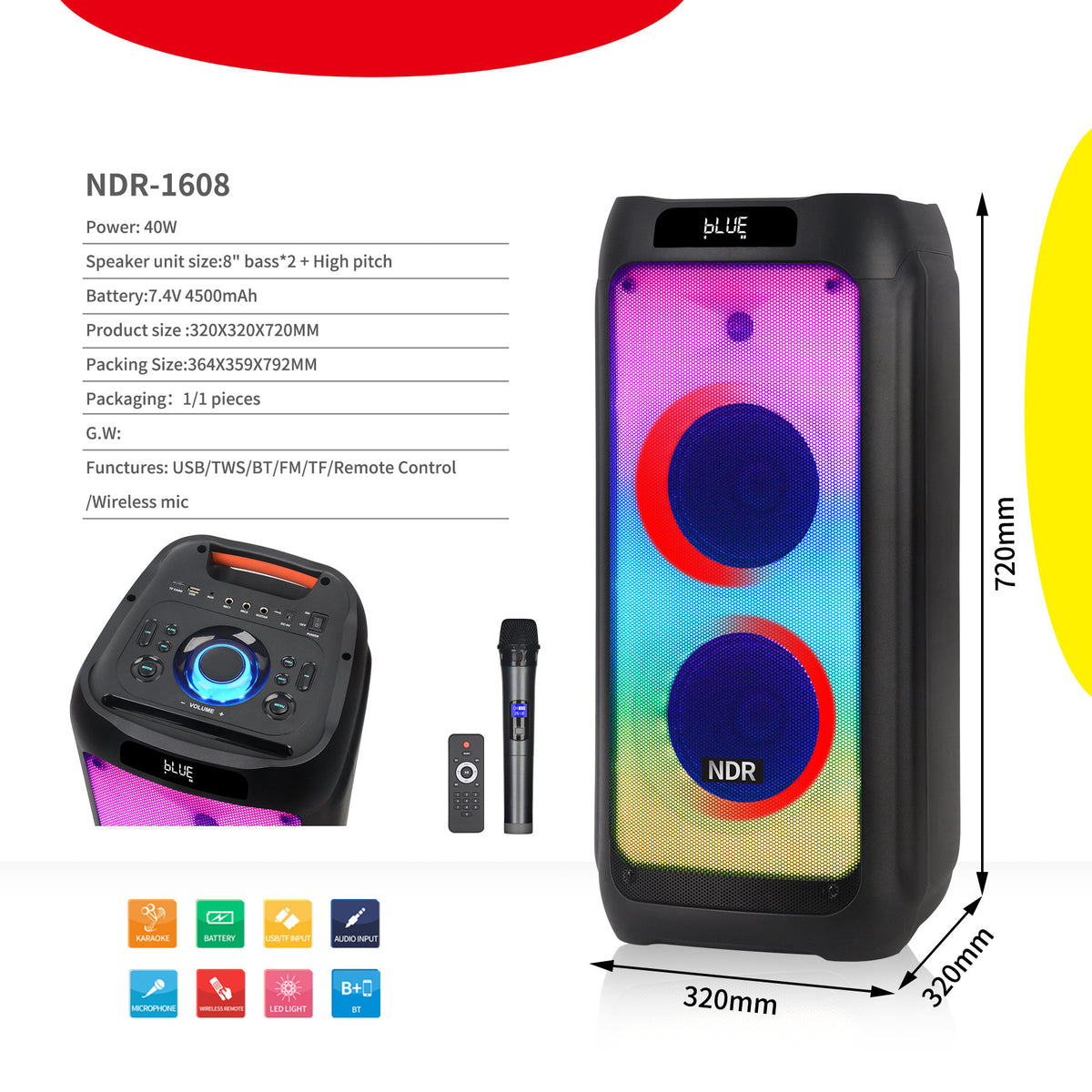 Portable Bluetooth Speaker 